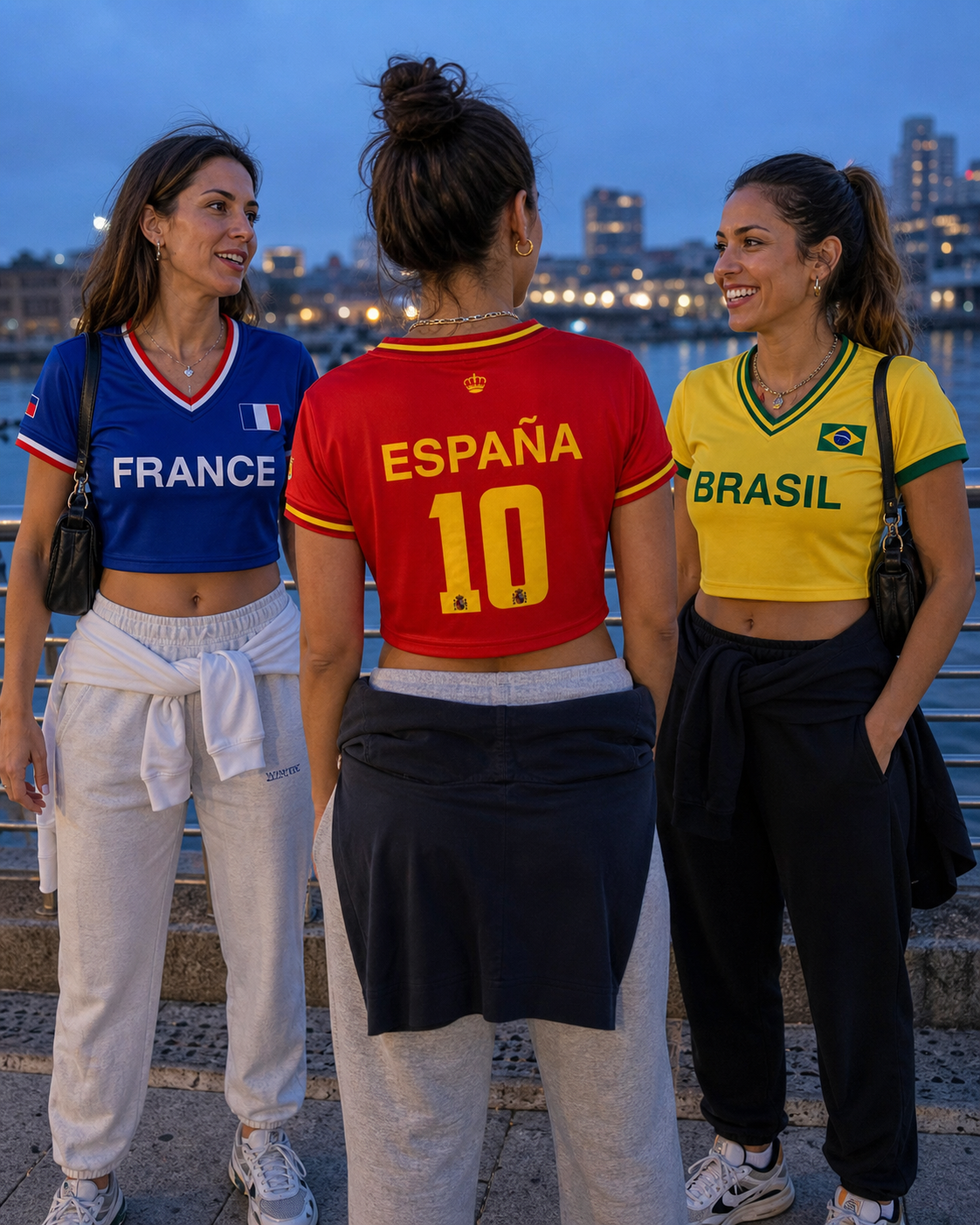 KickBabe Models mit Country Crop Tops